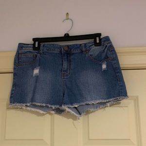 Jean shorts